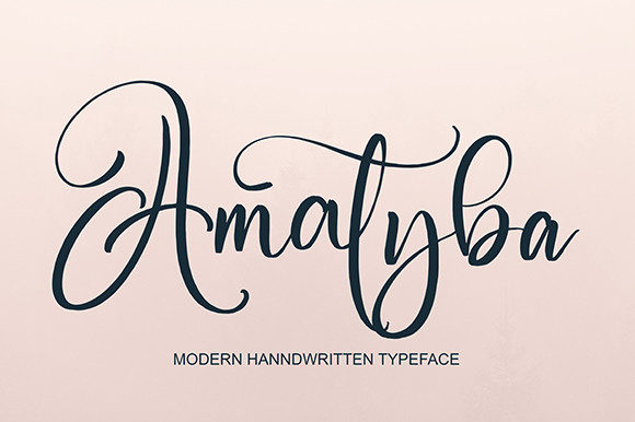 Amatyba: A Delicate Script Font for Thoughtful Branding