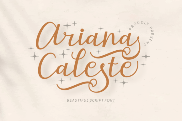 Ariana Caleste Script Font for Elegant Brand Campaigns