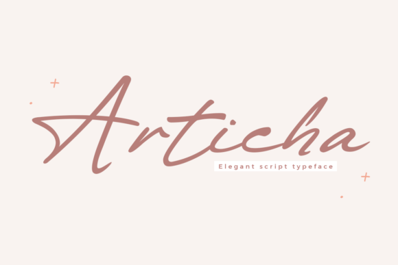 Articha: A Graceful Script Font for Digital Branding
