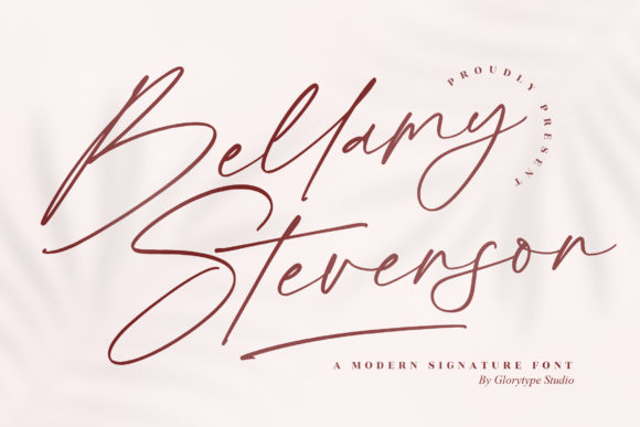 Bellamy Stevenson Font for Elegant Branding & Professional Design