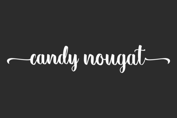 Candy Nougat: A Lovely Script Handwritten Font for Thoughtful Design