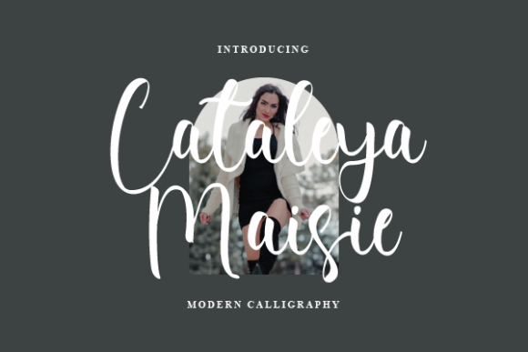 Cataleya Maisie: A Delicate Script Handwritten Font for Editorial Elegance