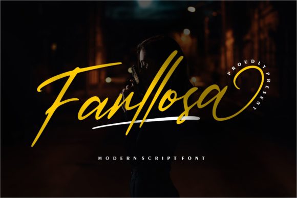Farllosa: A Refined Script Font for Elegant Branding