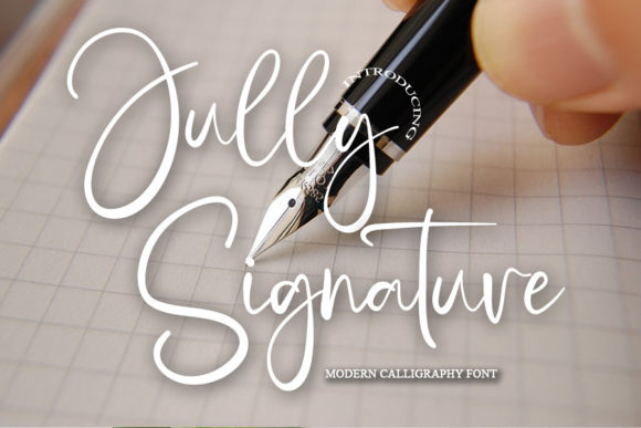 Jully Signature Font for Elegant Branding and Creative Projects