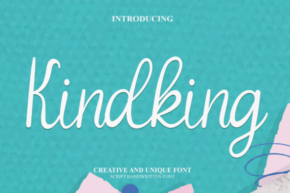 Kindking: An Elegant Script Font for Small Business Branding