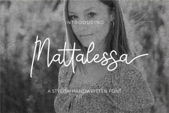 Mattalessa Font for Polished, High-Vibe Branding