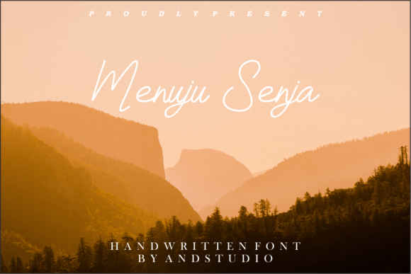 Menuju Senja: A Vintage Script Font That Elevates Your Brand