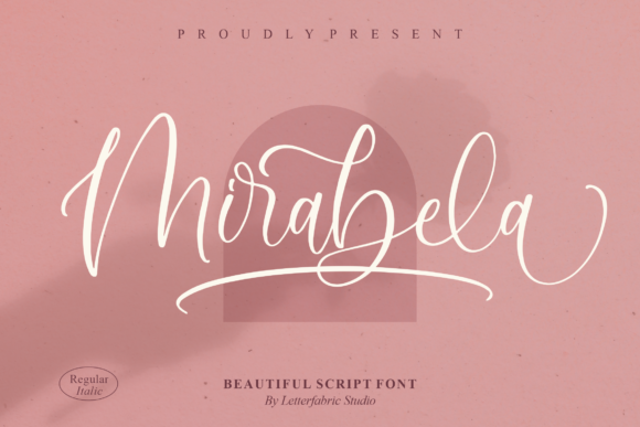 Mirabela Script Font for Handmade Branding