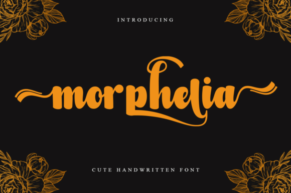 Morphelia Script Font for Editorial Elegance