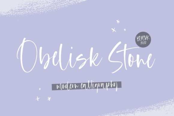 Obelisk Stone: A Dazzling Script Font for Digital Branding