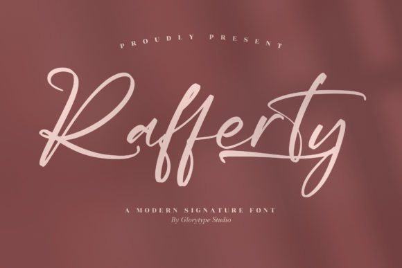 Rafferty: A Dainty Script Font for Elegant Editorial Design