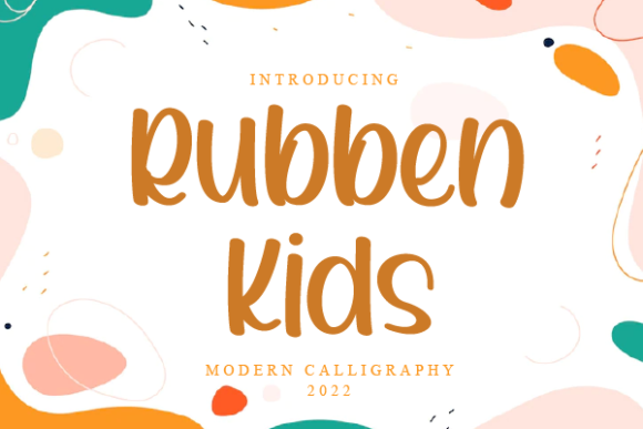 Rubben Kids Script Font for Playful, Scroll-Stopping Brand Content
