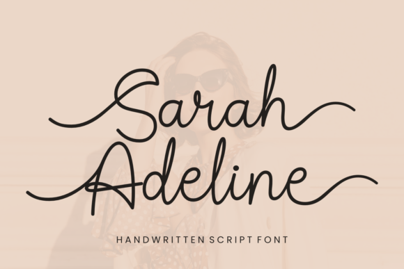 Sarah Adeline: Elegant Script Handwritten Font for Brand Campaigns