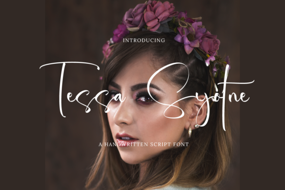 Tessa Syotne Script Font for Elegant Brand Identity