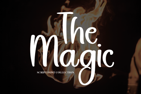The Magic Script Handwritten Font for Elegant Branding