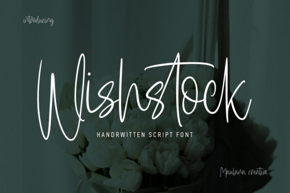 Wishstock Script Font for Branding and Creative Projects
