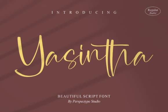 Yasintha: A Modern Script Handwritten Font for Campaign-Ready Design